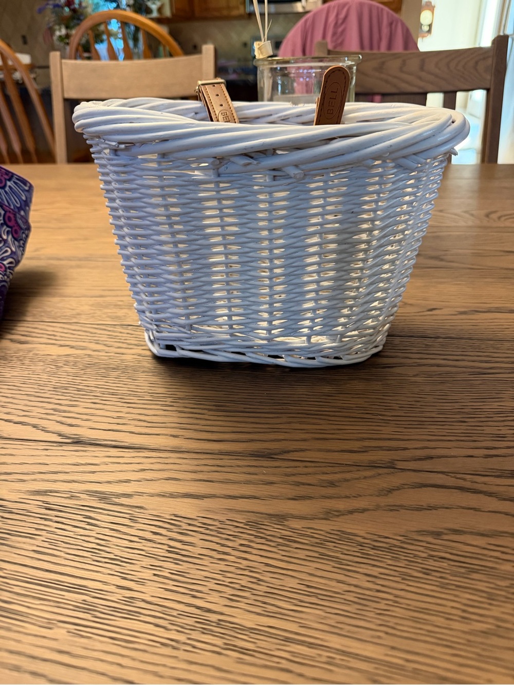 small Bike wicker basket